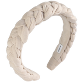 Almond Braided Velvet Headband