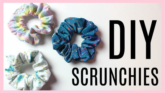 Get Creative with DIY Handmade Scrunchies: A Step-by-Step Guide to Upcycling Fabric and Promoting Sustainable Fashion Milinnery