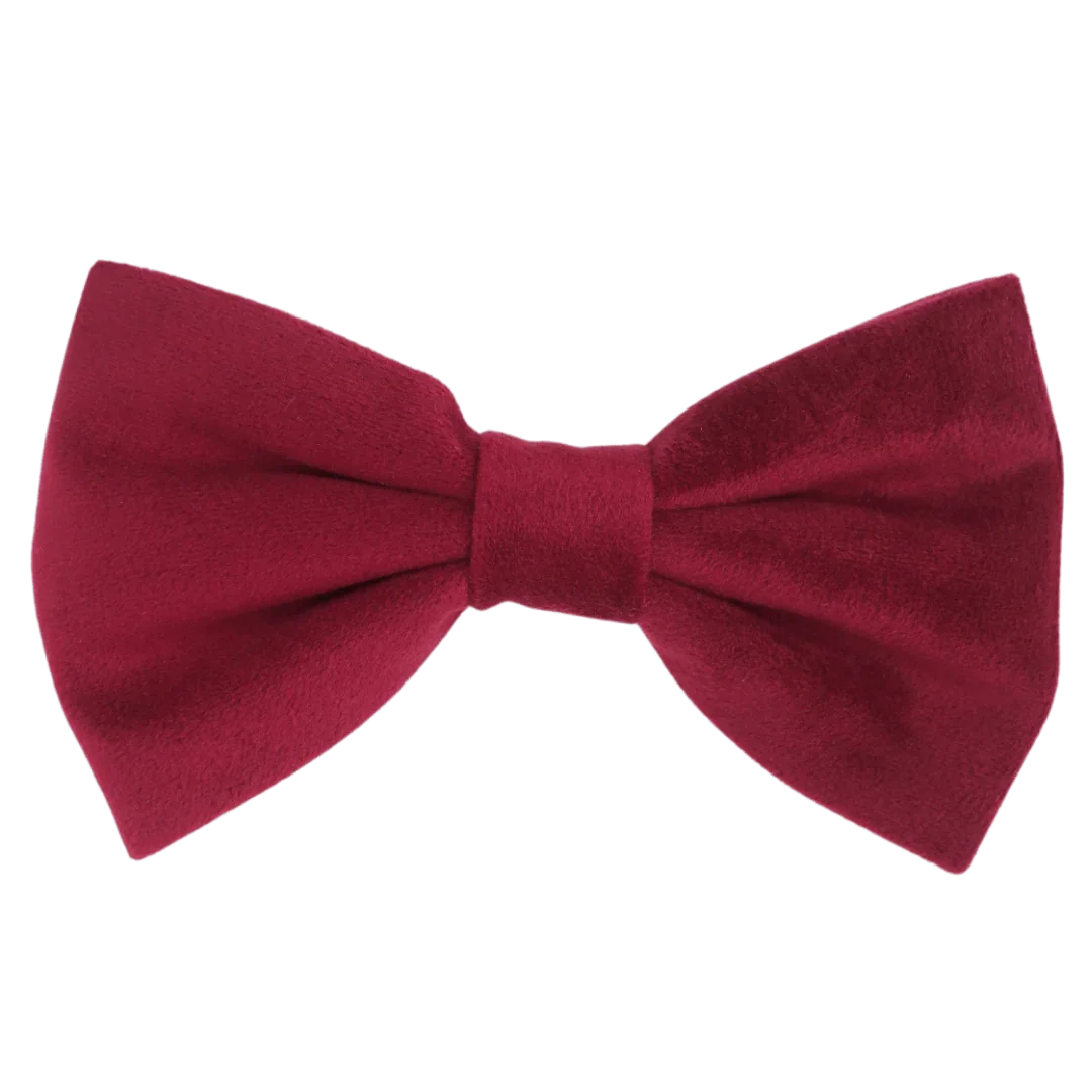 Merlot Hair Bow Clip - Milinnery