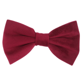 Merlot Hair Bow Clip - Milinnery