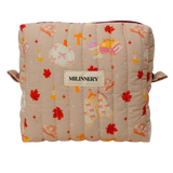Autumn Leaves Quilted Makeup Bag