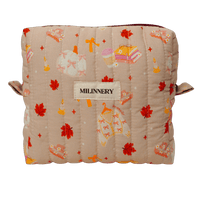 Autumn Leaves Quilted Makeup Bag