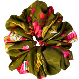 Garden Hour Satin Scrunchie