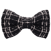 Starlit Tweed Hair Bow Clip