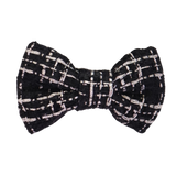 Starlit Tweed Hair Bow Clip
