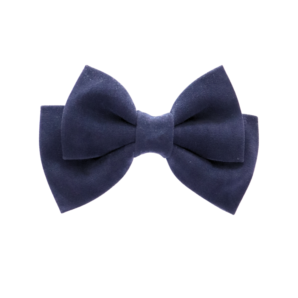 Moonlit Muse Small Hair Bow Clip