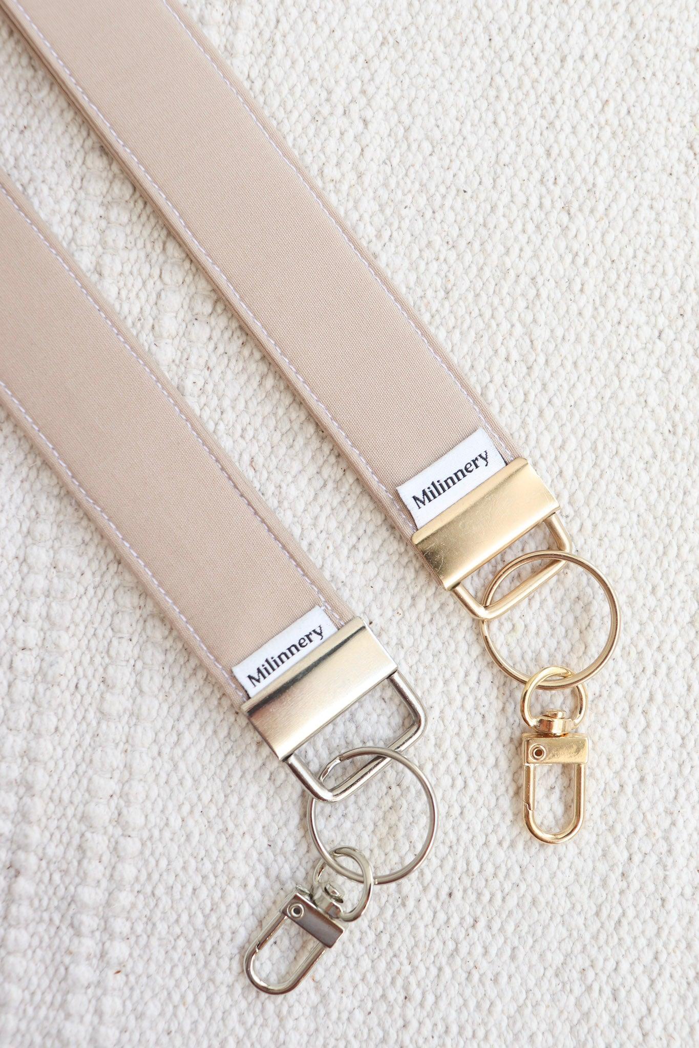 Beige Keychain - Milinnery