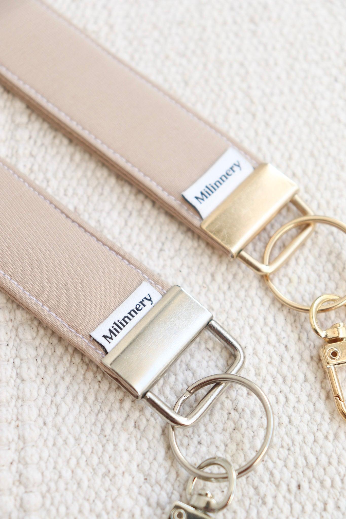 Beige Keychain - Milinnery