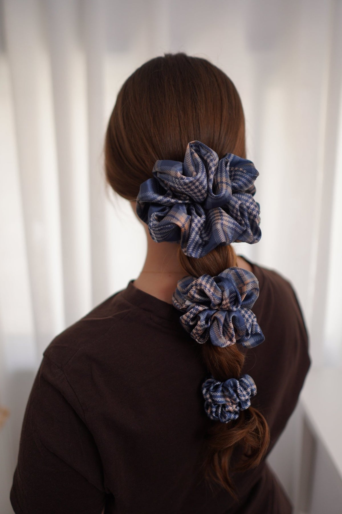 Hollis Satin Scrunchie