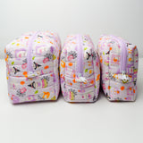 Ghosty Quilted Makeup Bag