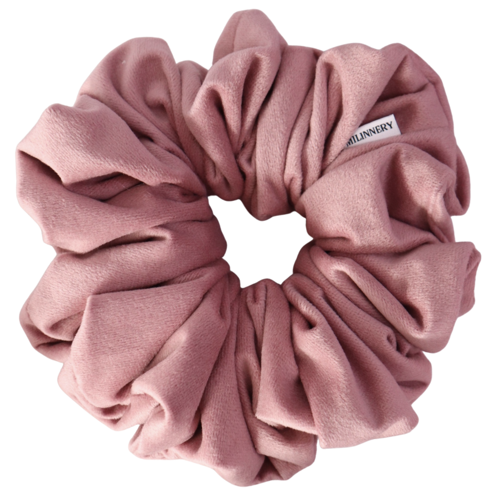 Blush Daydream Velvet Scrunchie