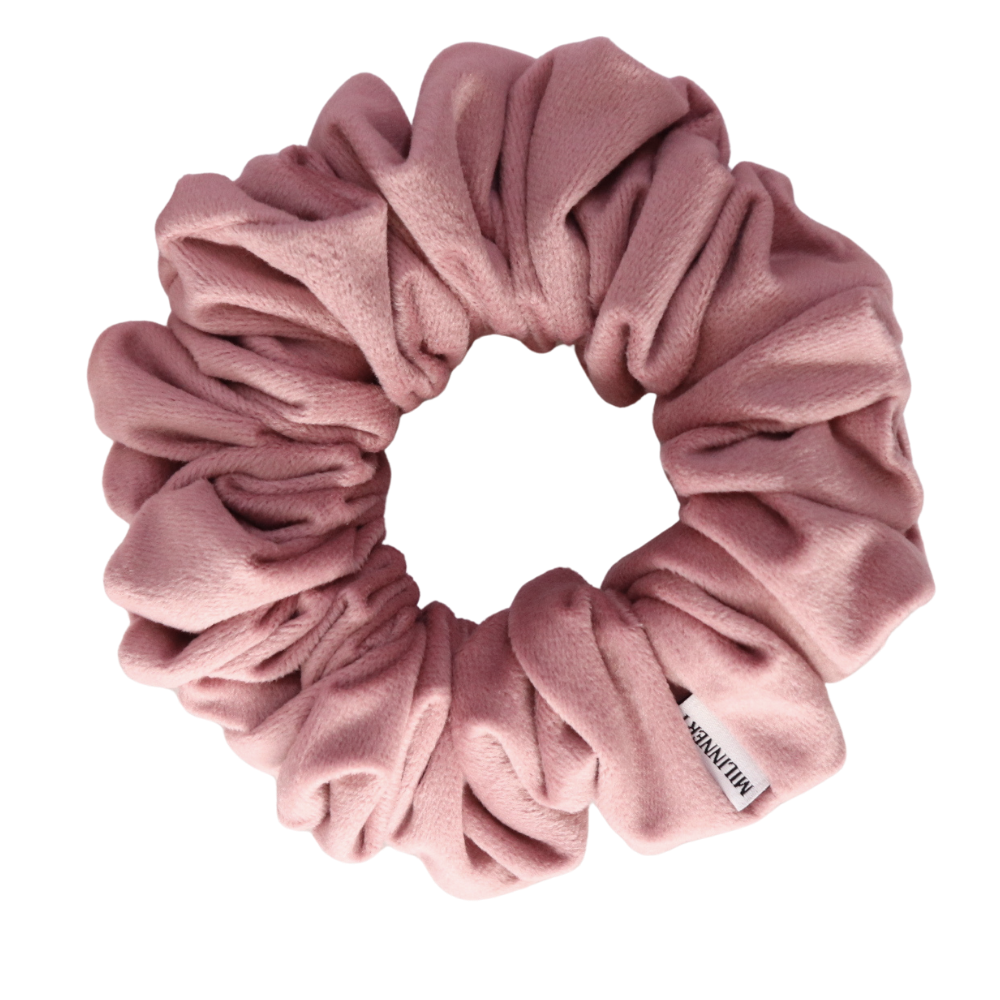 Blush Daydream Velvet Scrunchie