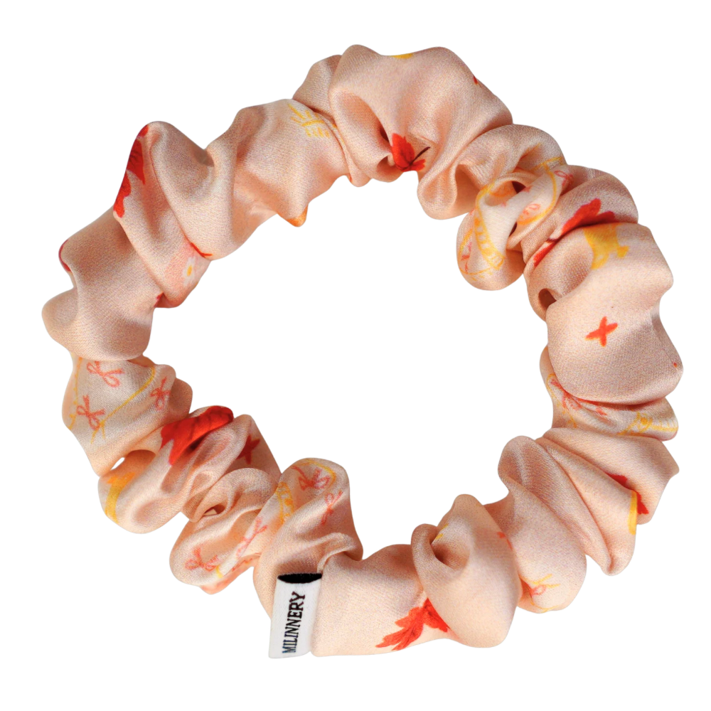 Maple Hour Satin Scrunchie