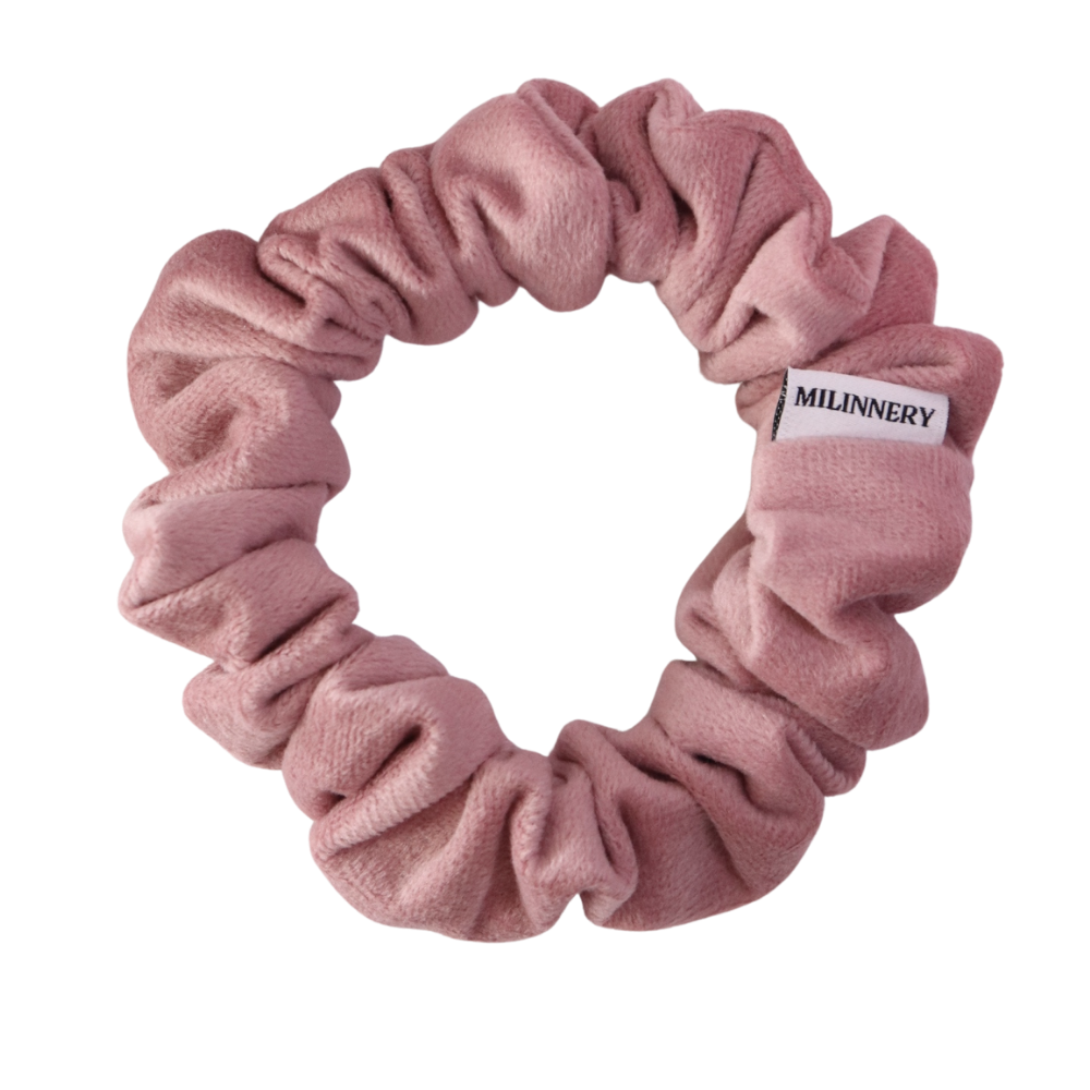 Blush Daydream Velvet Scrunchie