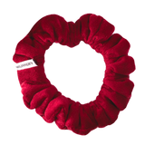 Crimson Kiss Velvet Scrunchie