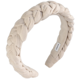 Almond Braided Velvet Headband