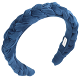Azurea Braided Velvet Headband