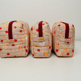 Autumn Leaves Quilted Makeup Bag