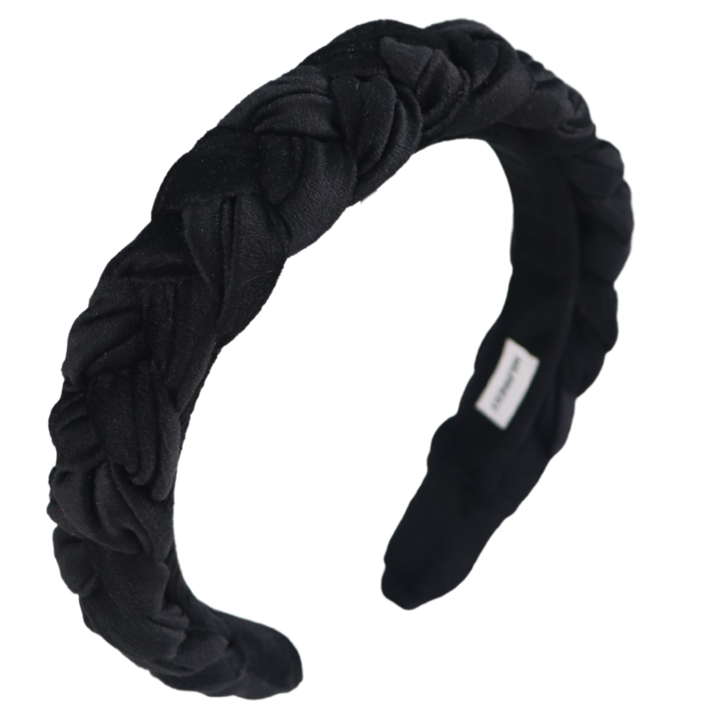 Bandeau en velours tressé ombré