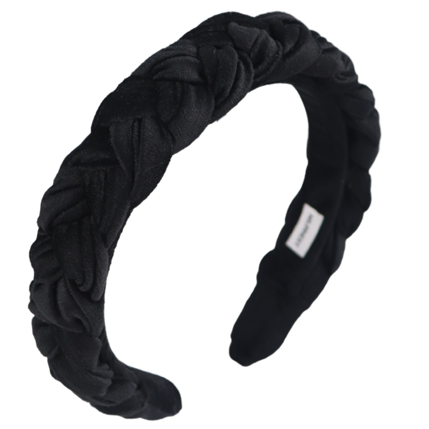 Bandeau en velours tressé ombré