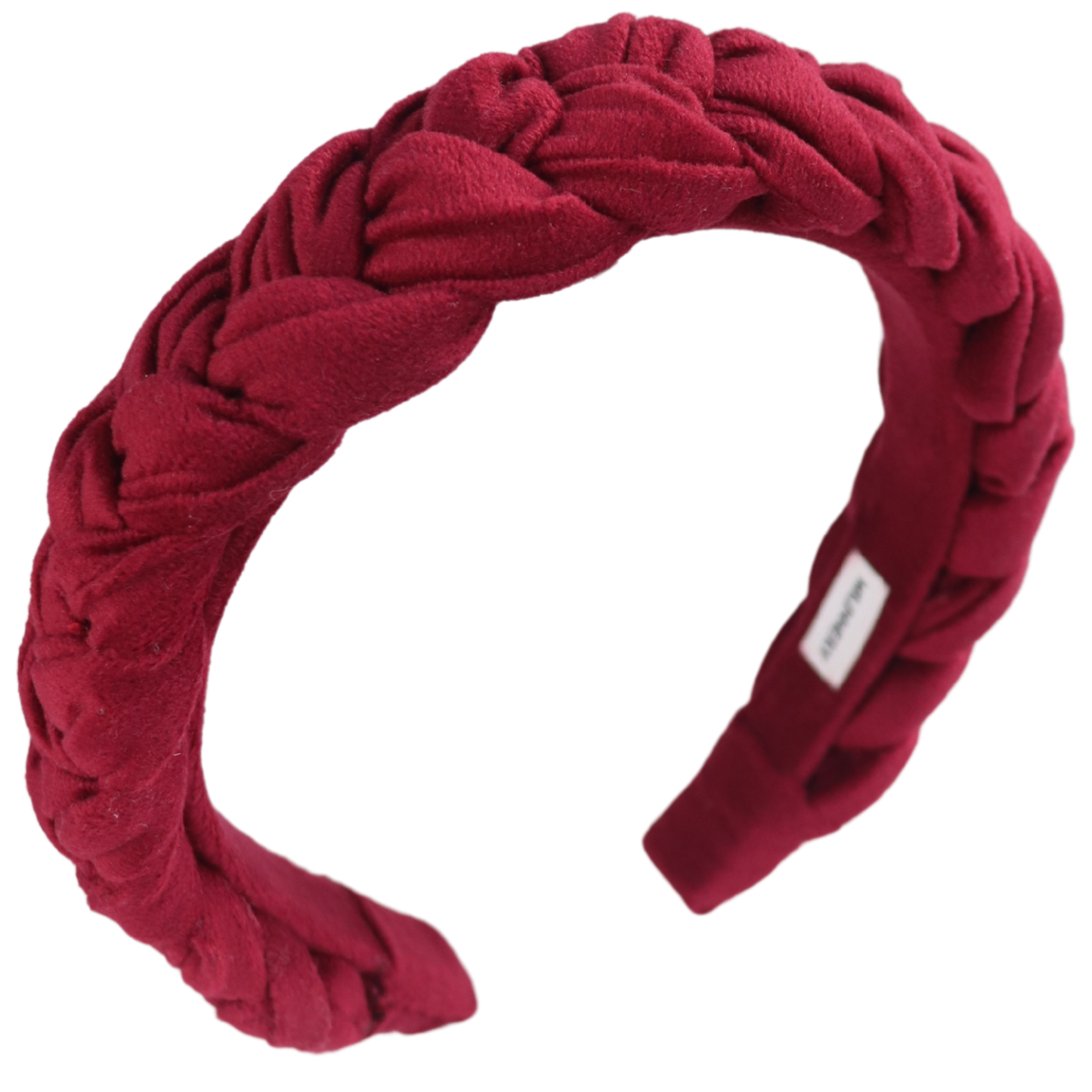 Merlot Braided Velvet Headband