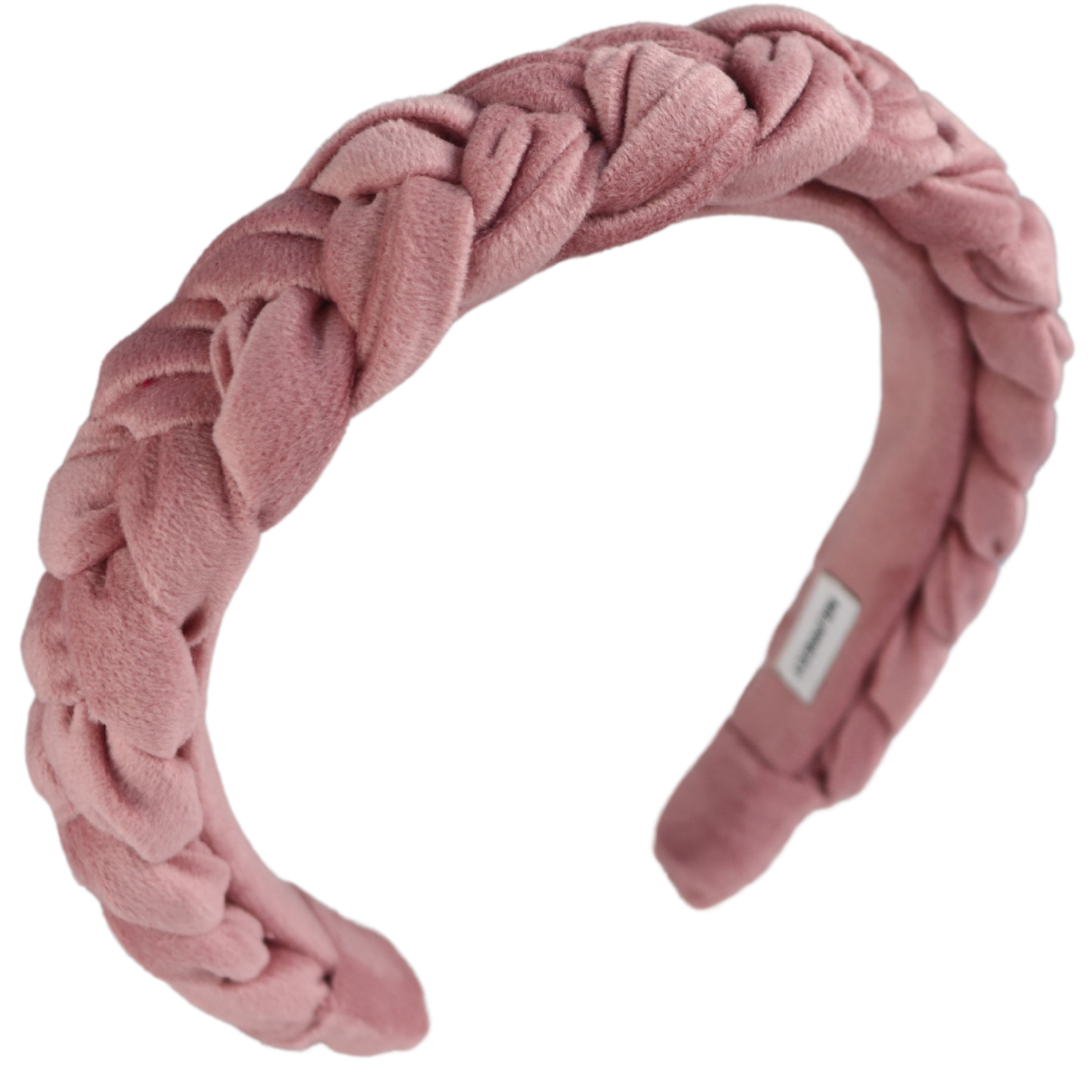 Blushy Braided Velvet Headband