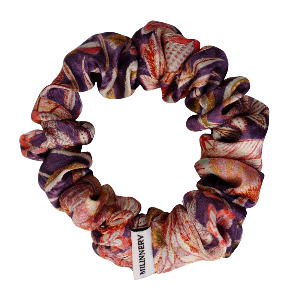 Plummy Satin Scrunchie