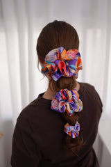 Carnival Satin Scrunchie