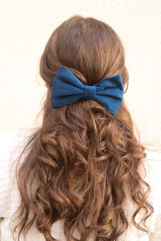 Azurea Hair Bow Clip - Milinnery