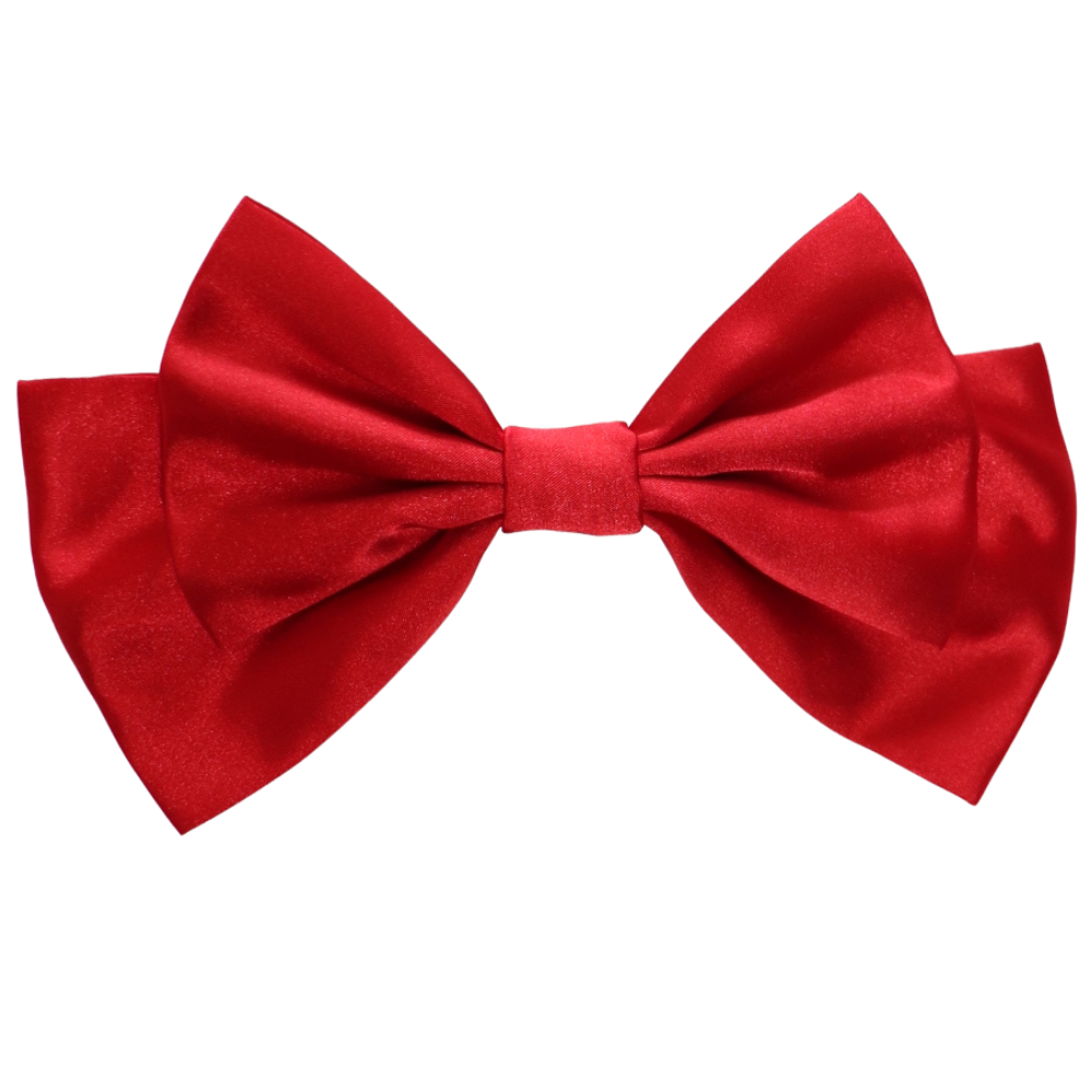Cherry Medium Hair Bow Clip