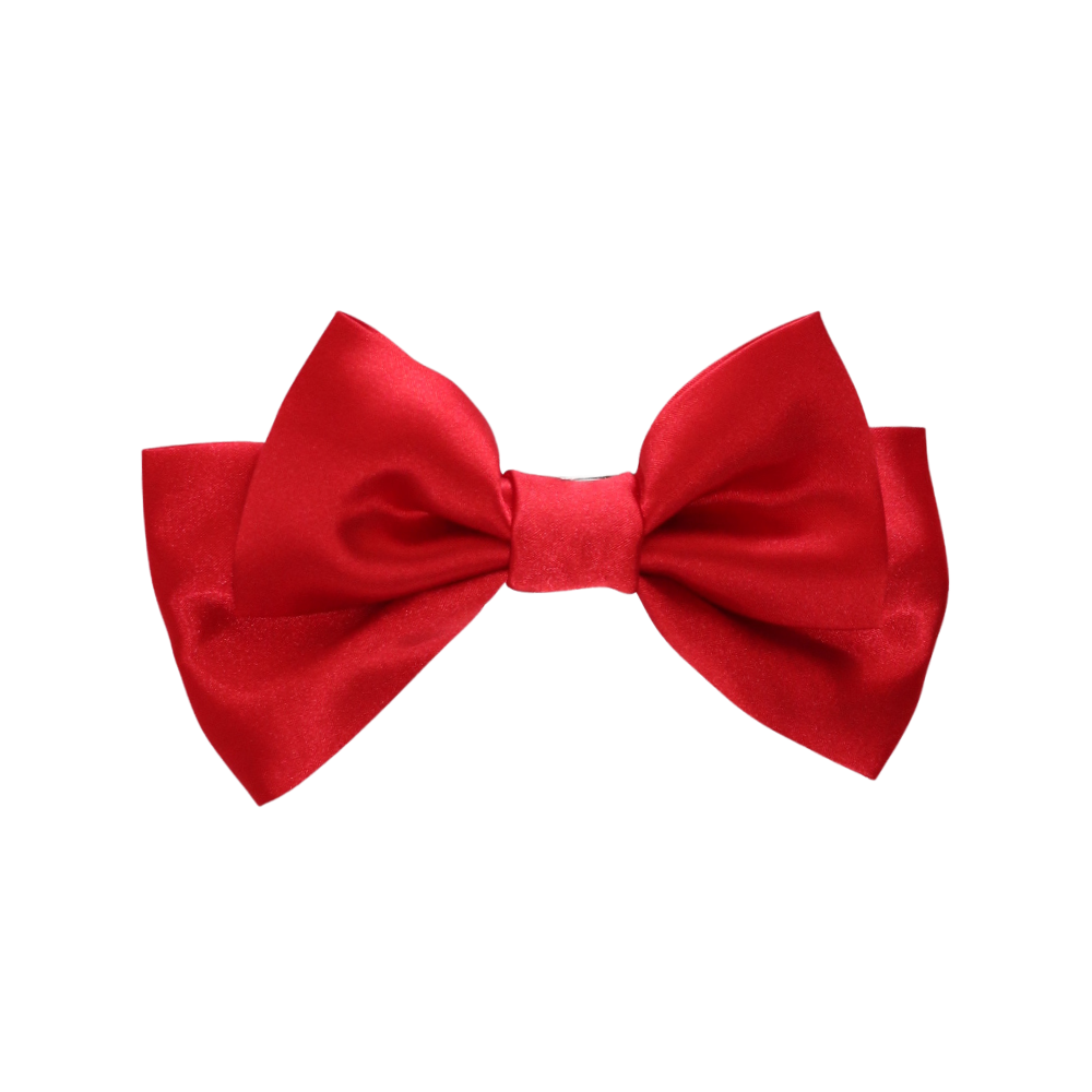 Cupid Charm Small Hair Bow Clip