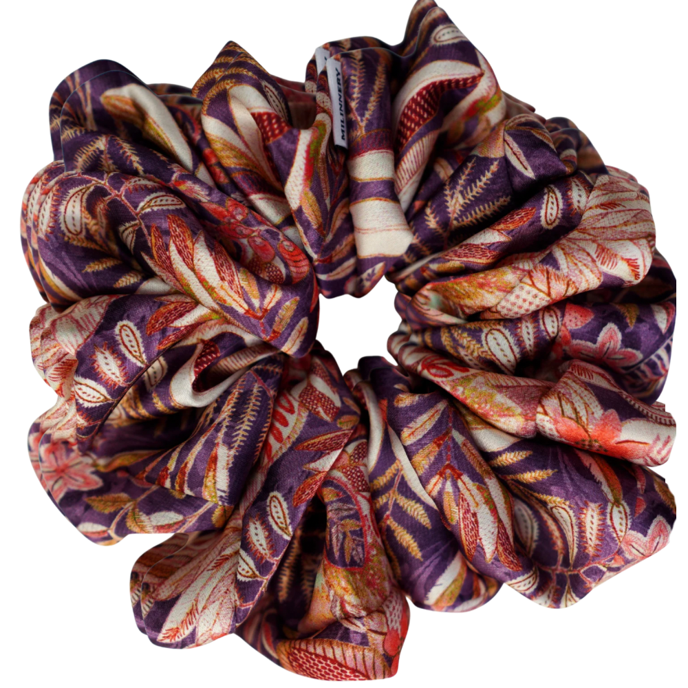 Plummy Satin Scrunchie
