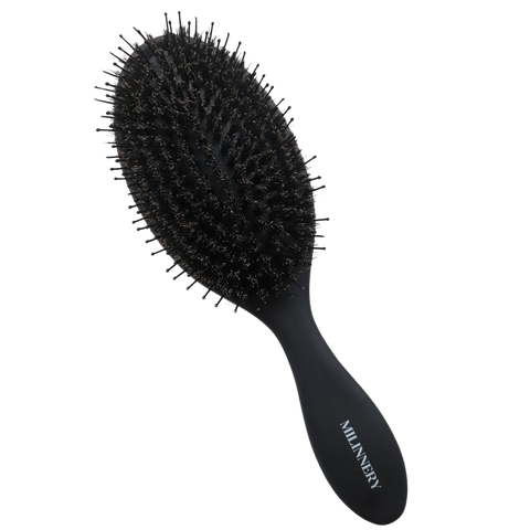 Milinnery Oval Professional Boar Bristle Brush - Milinnery