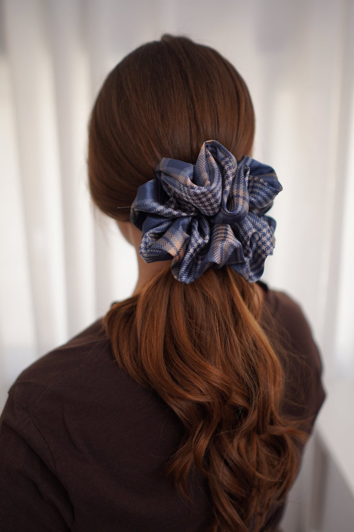 Hollis Satin Scrunchie