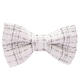 Darling Tweed Hair Bow Clip