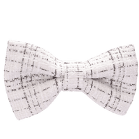 Darling Tweed Hair Bow Clip