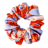 Poppy Fields Satin Scrunchie
