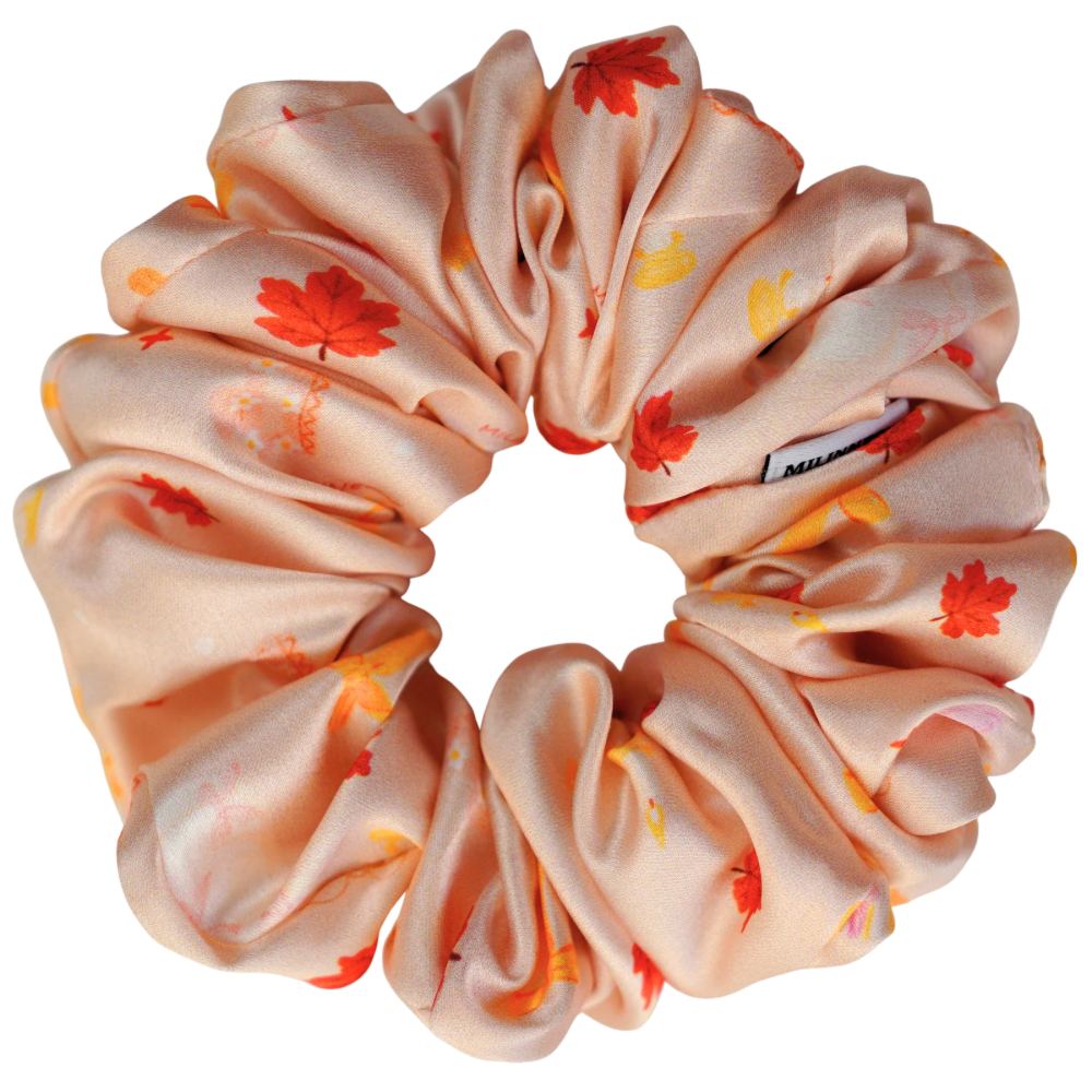 Maple Hour Satin Scrunchie