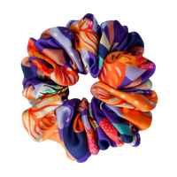 Carnival Satin Scrunchie