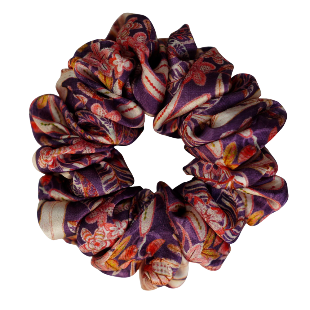 Plummy Satin Scrunchie