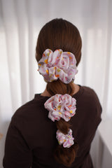 Ghosty Satin Scrunchie