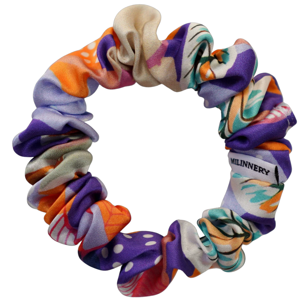Carnival Satin Scrunchie
