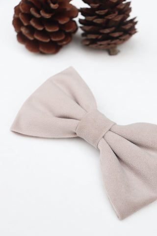 Vanilla Hair Bow Clip - Milinnery