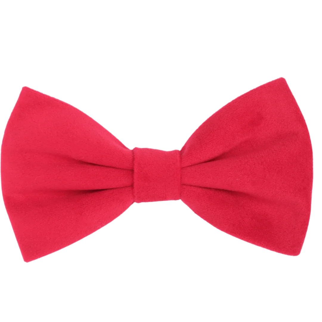 Carmine Hair Bow Clip - Milinnery