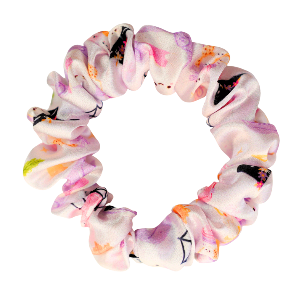 Ghosty Satin Scrunchie