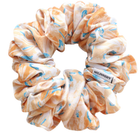 Buttercream Glow Satin Scrunchie