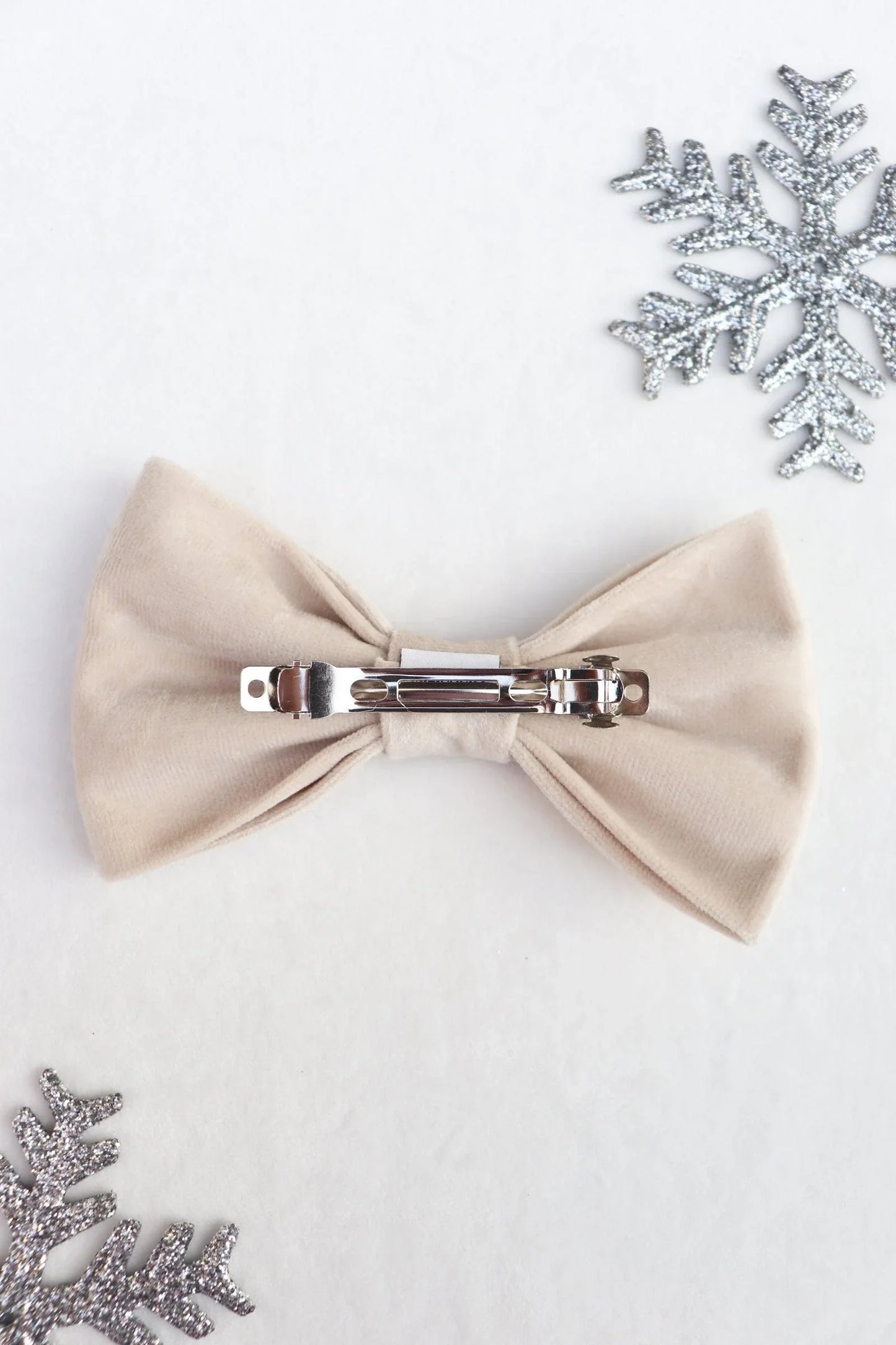 Almond Hair Bow Clip - Milinnery