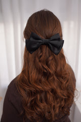 Shadow Play Small Hair Bow Clip