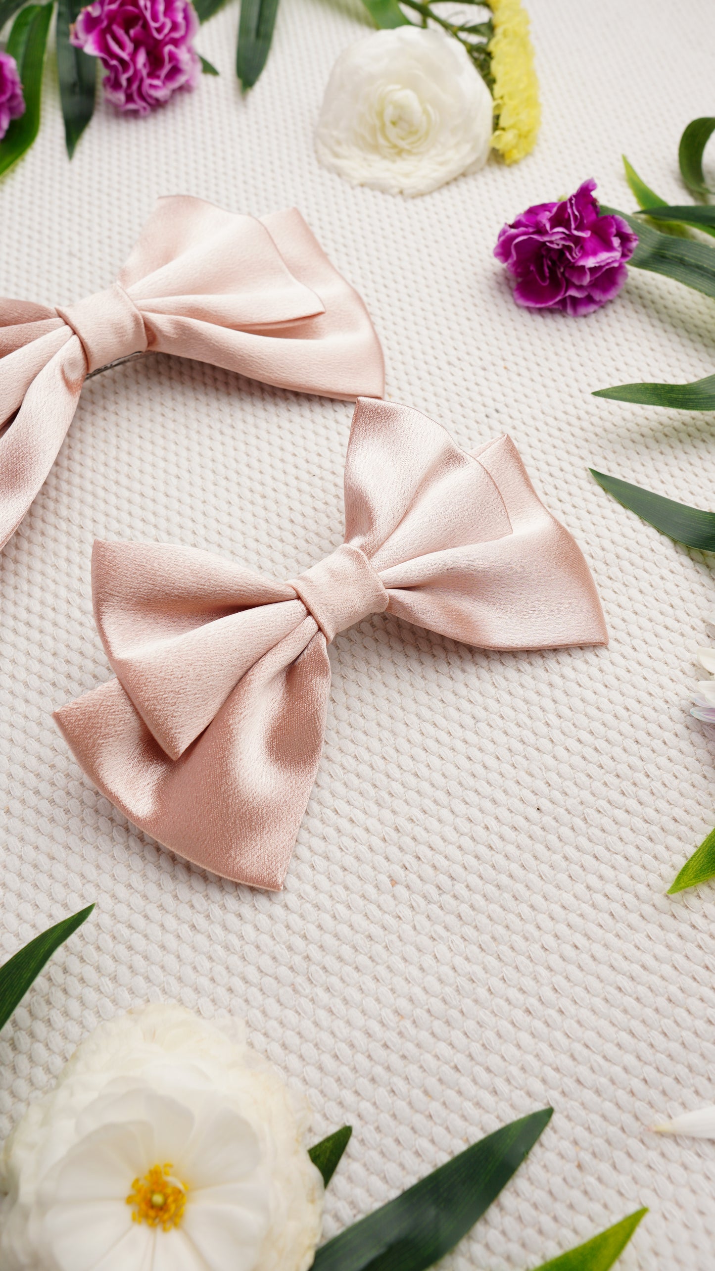 Roselle Small Hair Bow Clip