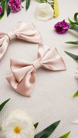 Roselle Small Hair Bow Clip